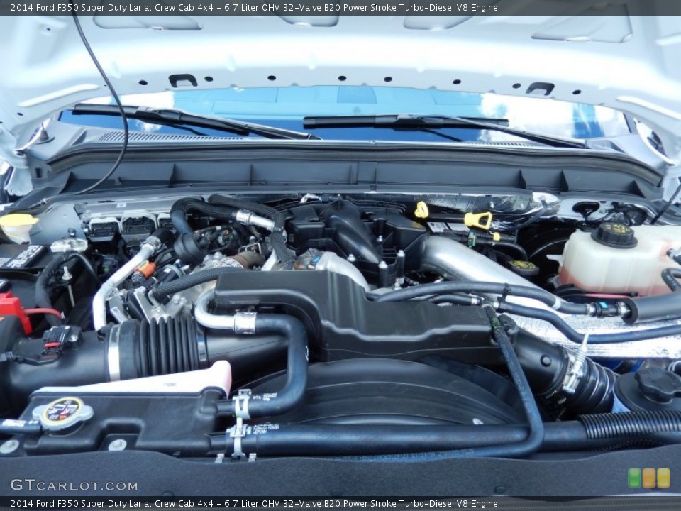 6.7 Liter OHV 32-Valve B20 Power Stroke Turbo-Diesel V8 Engine for the 2014 Ford F350 Super Duty #85873135