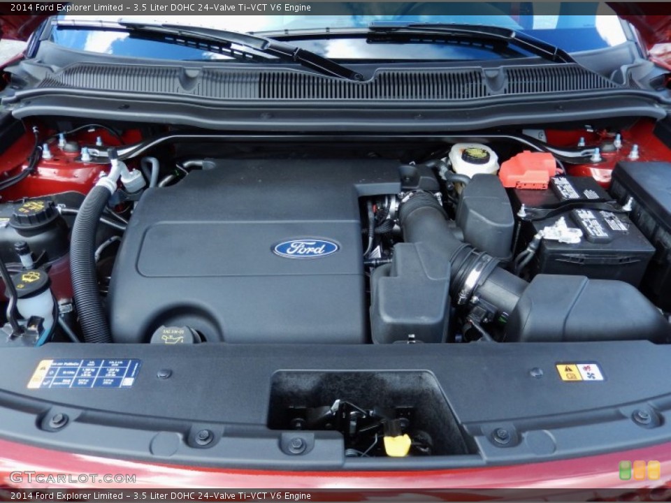 3.5 Liter DOHC 24-Valve Ti-VCT V6 Engine for the 2014 Ford Explorer #85876099
