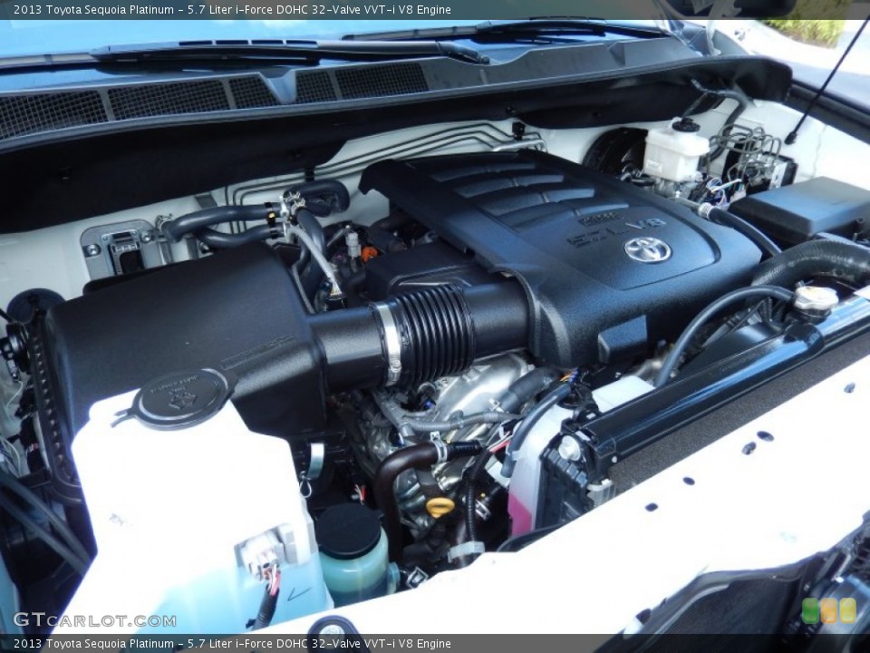 5.7 Liter i-Force DOHC 32-Valve VVT-i V8 Engine for the 2013 Toyota Sequoia #85885162