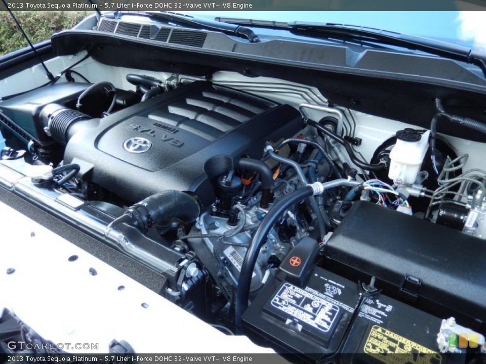 5.7 Liter i-Force DOHC 32-Valve VVT-i V8 Engine for the 2013 Toyota Sequoia #85885186