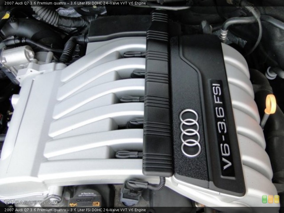 3.6 Liter FSI DOHC 24-Valve VVT V6 Engine for the 2007 Audi Q7 #85887304