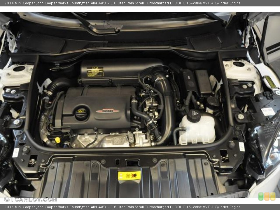 1.6 Liter Twin Scroll Turbocharged DI DOHC 16-Valve VVT 4 Cylinder Engine for the 2014 Mini Cooper #85887952