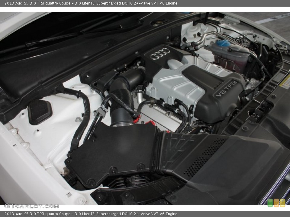 3.0 Liter FSI Supercharged DOHC 24-Valve VVT V6 Engine for the 2013 Audi S5 #85888834