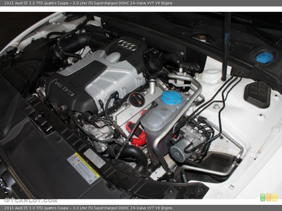 3.0 Liter FSI Supercharged DOHC 24-Valve VVT V6 Engine for the 2013 Audi S5 #85888855