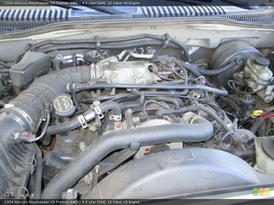 4.6 Liter SOHC 16 Valve V8 Engine for the 2004 Mercury Mountaineer #85893374