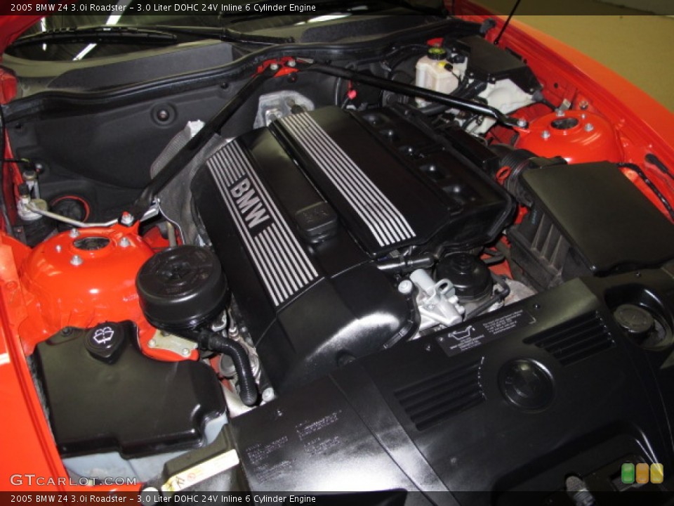 3.0 Liter DOHC 24V Inline 6 Cylinder 2005 BMW Z4 Engine