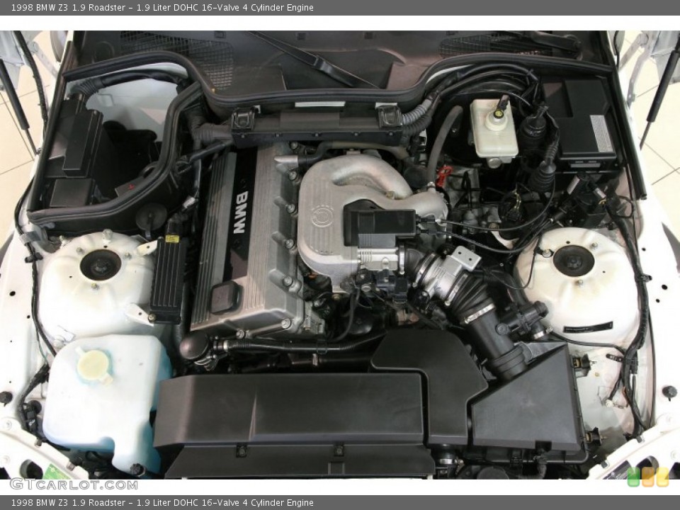 1.9 Liter DOHC 16-Valve 4 Cylinder 1998 BMW Z3 Engine