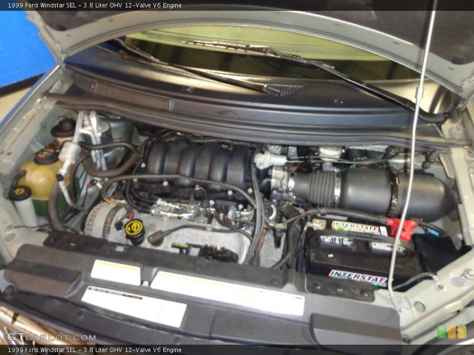3.8 Liter OHV 12-Valve V6 Engine for the 1999 Ford Windstar #85900342