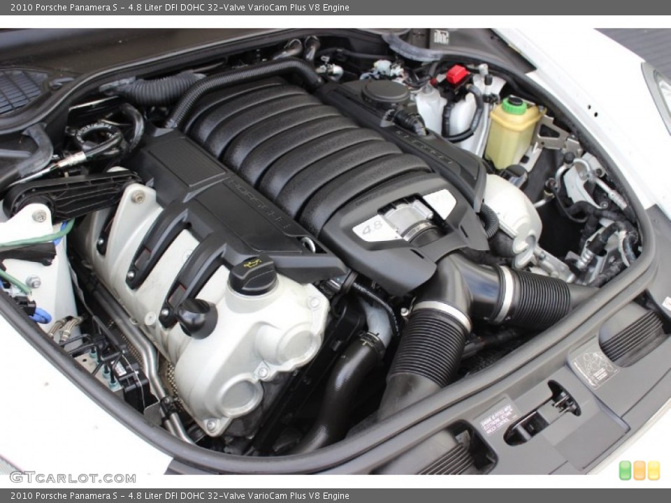 4.8 Liter DFI DOHC 32-Valve VarioCam Plus V8 Engine for the 2010 Porsche Panamera #85900396