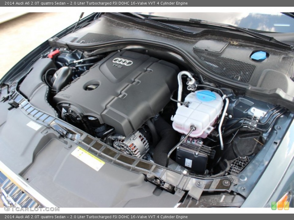 2.0 Liter Turbocharged FSI DOHC 16-Valve VVT 4 Cylinder Engine for the 2014 Audi A6 #85903708