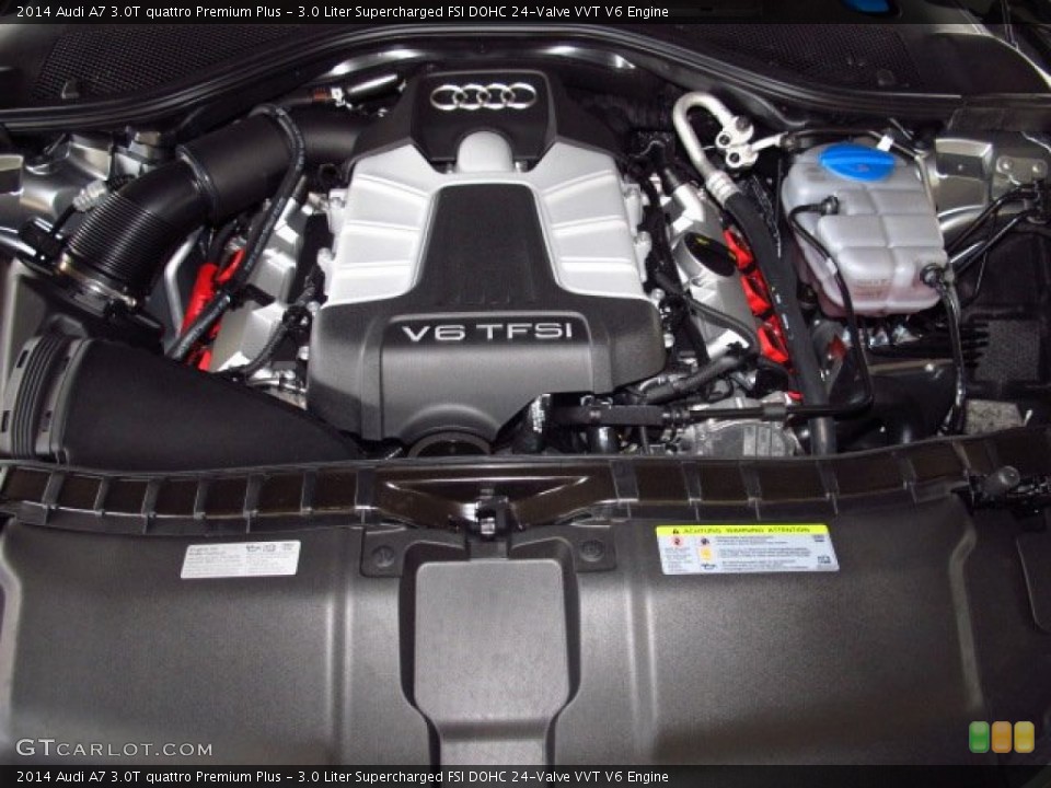 3.0 Liter Supercharged FSI DOHC 24-Valve VVT V6 Engine for the 2014 Audi A7 #85919235