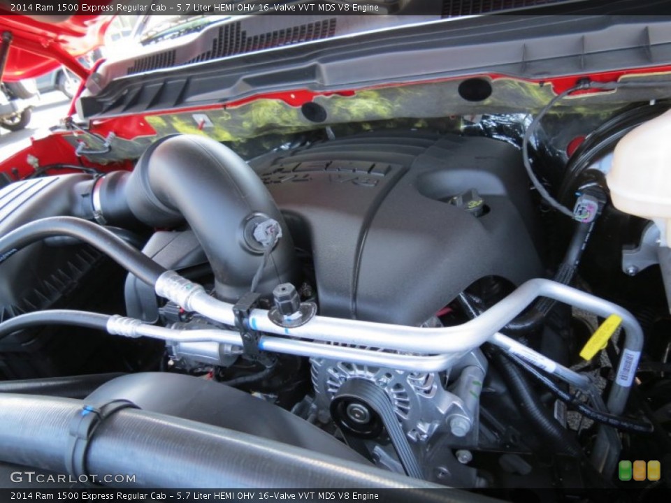 5.7 Liter HEMI OHV 16-Valve VVT MDS V8 Engine for the 2014 Ram 1500 #85922413
