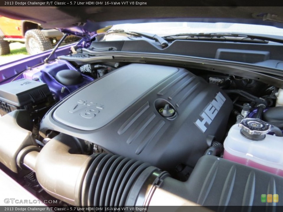 5.7 Liter HEMI OHV 16-Valve VVT V8 Engine for the 2013 Dodge Challenger #85925655