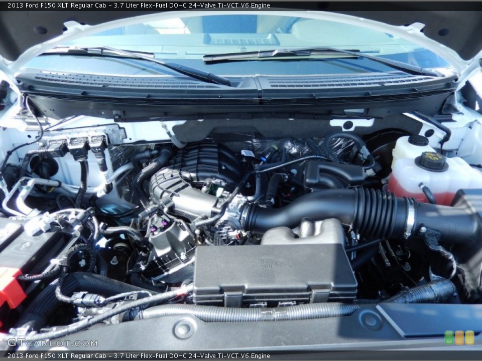 3.7 Liter Flex-Fuel DOHC 24-Valve Ti-VCT V6 Engine for the 2013 Ford F150 #85950822