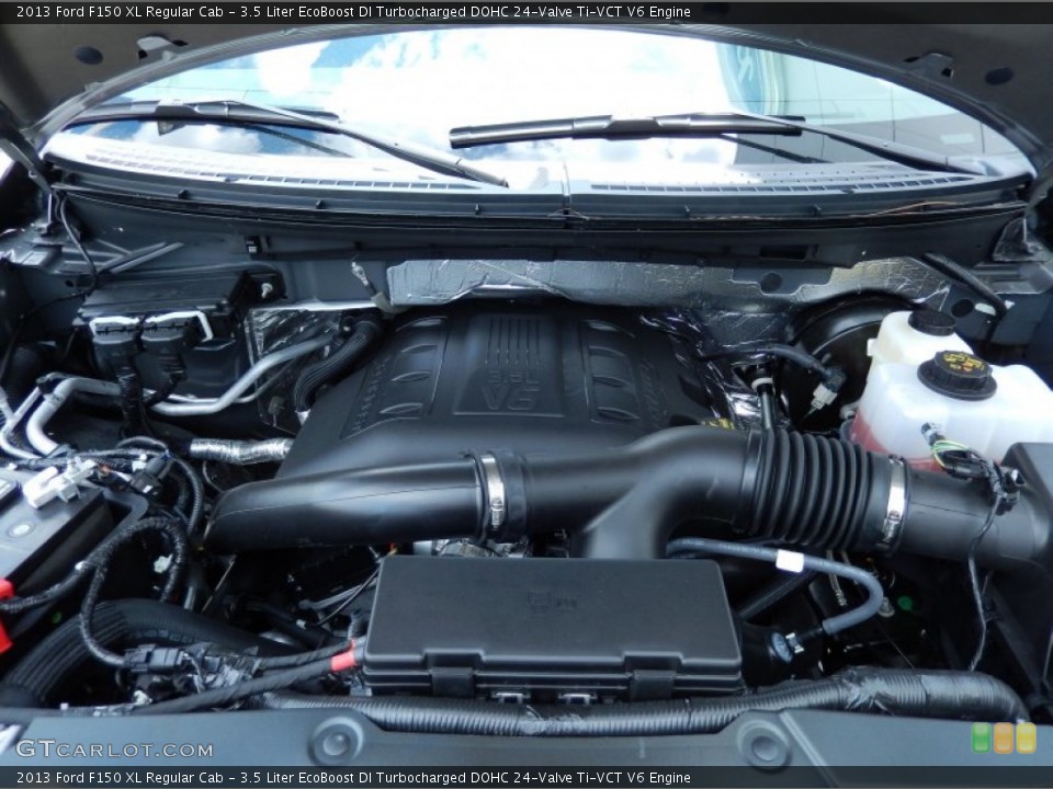 3.5 Liter EcoBoost DI Turbocharged DOHC 24-Valve Ti-VCT V6 Engine for the 2013 Ford F150 #85951077