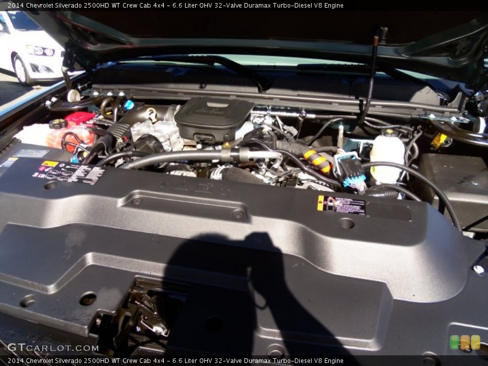 6.6 Liter OHV 32-Valve Duramax Turbo-Diesel V8 Engine for the 2014 Chevrolet Silverado 2500HD #85957065
