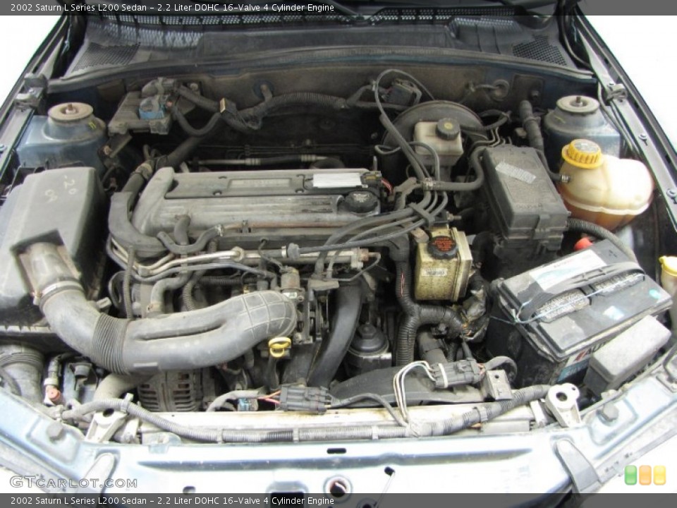 2.2 Liter DOHC 16-Valve 4 Cylinder Engine for the 2002 Saturn L Series #85960059