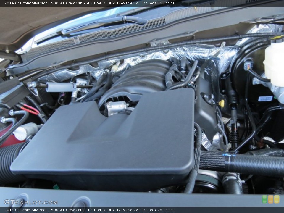 4.3 Liter DI OHV 12-Valve VVT EcoTec3 V6 Engine for the 2014 Chevrolet Silverado 1500 #85964436