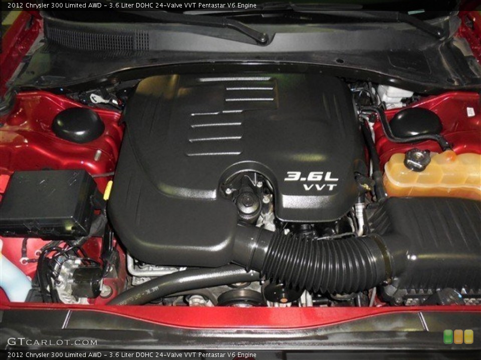 3.6 Liter DOHC 24-Valve VVT Pentastar V6 Engine for the 2012 Chrysler 300 #85965936