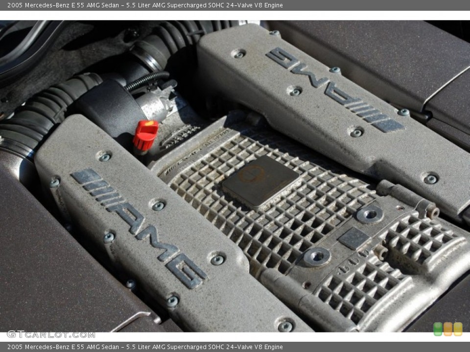 5.5 Liter AMG Supercharged SOHC 24-Valve V8 Engine for the 2005 Mercedes-Benz E #85969644