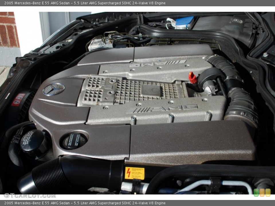 5.5 Liter AMG Supercharged SOHC 24-Valve V8 Engine for the 2005 Mercedes-Benz E #85969704
