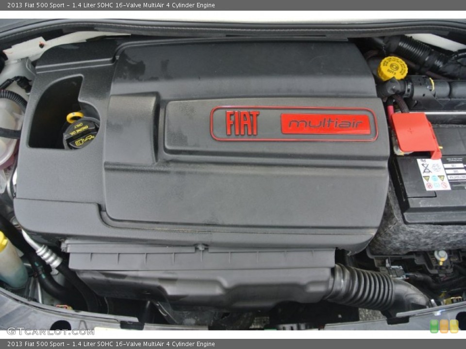 1.4 Liter SOHC 16-Valve MultiAir 4 Cylinder Engine for the 2013 Fiat 500 #85973097