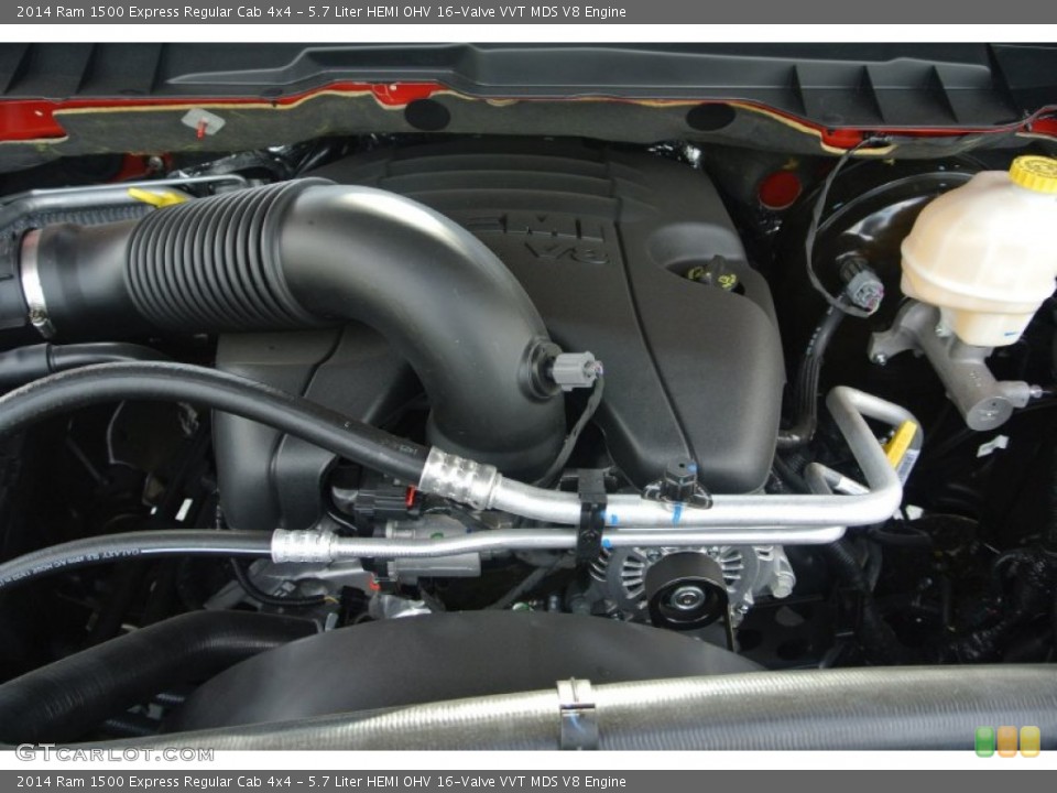 5.7 Liter HEMI OHV 16-Valve VVT MDS V8 Engine for the 2014 Ram 1500 #85973595