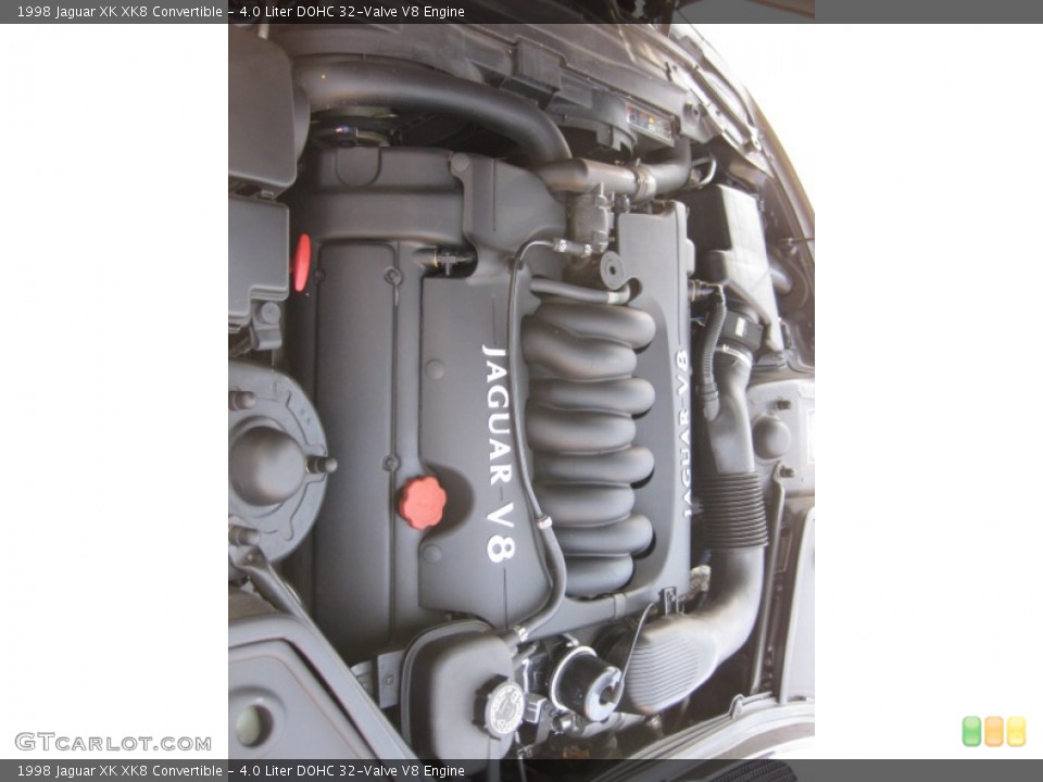 4.0 Liter DOHC 32-Valve V8 1998 Jaguar XK Engine