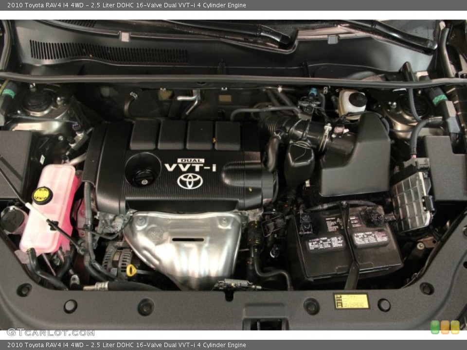 2.5 Liter DOHC 16-Valve Dual VVT-i 4 Cylinder Engine for the 2010 Toyota RAV4 #85999842