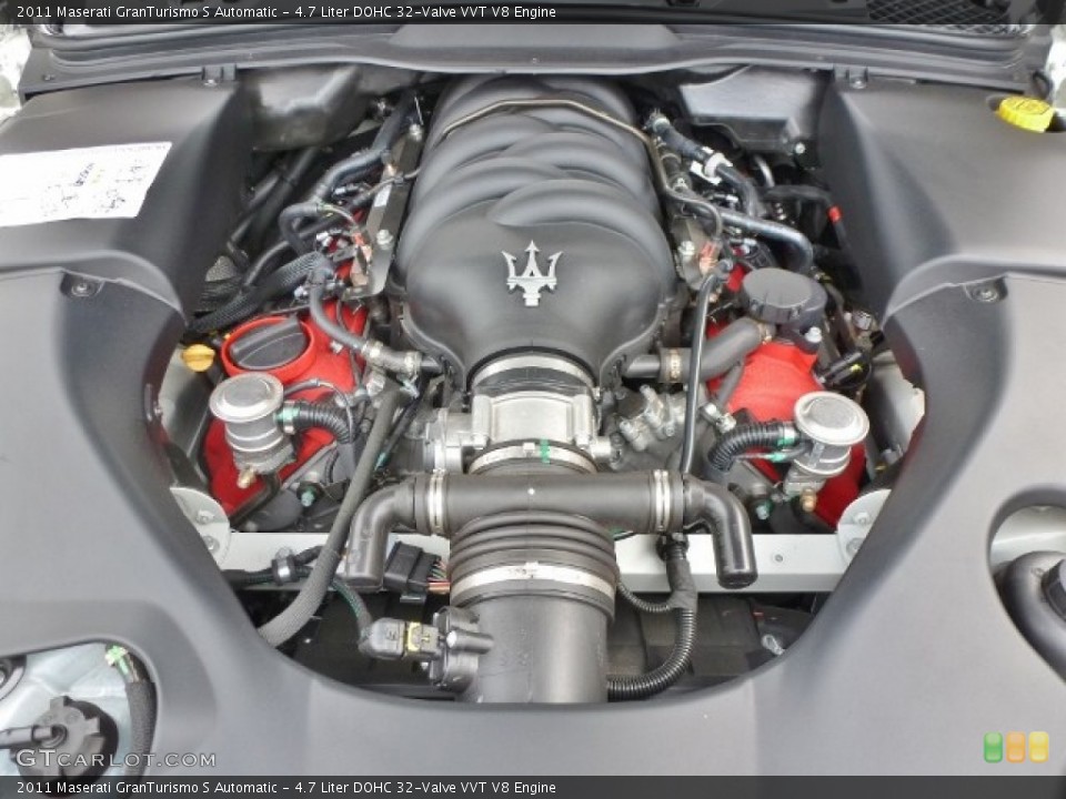 4.7 Liter DOHC 32-Valve VVT V8 Engine for the 2011 Maserati GranTurismo #86006244