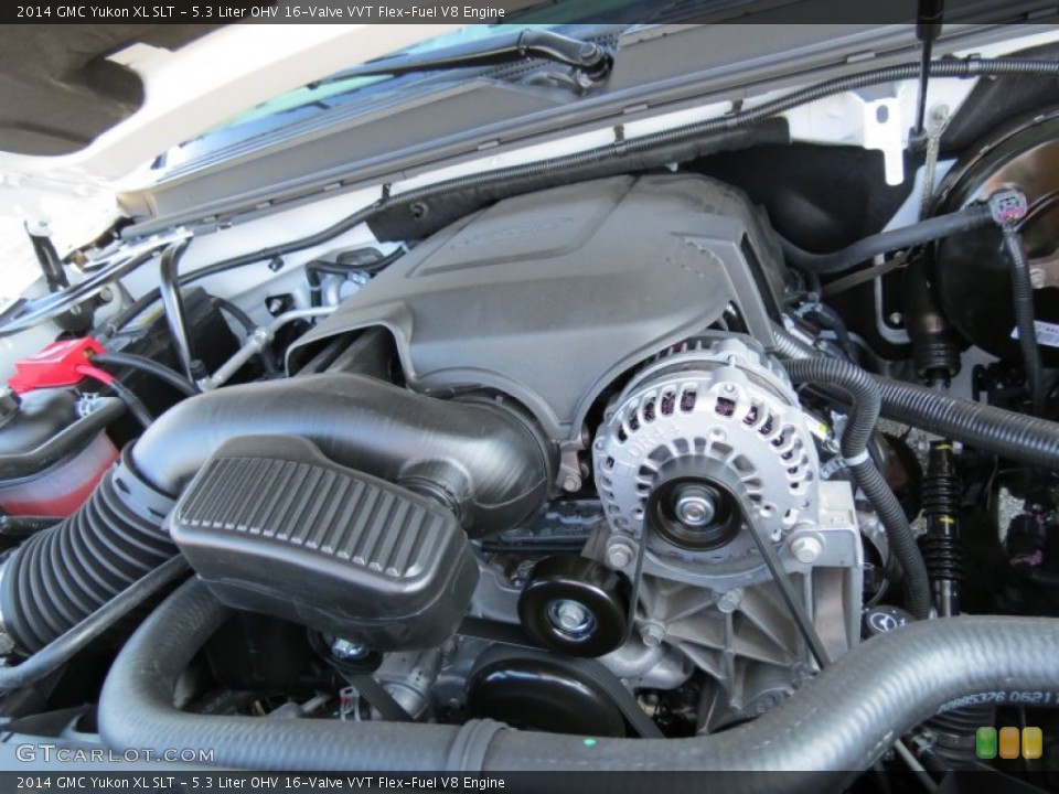 5.3 Liter OHV 16-Valve VVT Flex-Fuel V8 Engine for the 2014 GMC Yukon #86007621