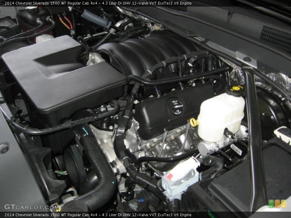 4.3 Liter DI OHV 12-Valve VVT EcoTec3 V6 Engine for the 2014 Chevrolet Silverado 1500 #86011631