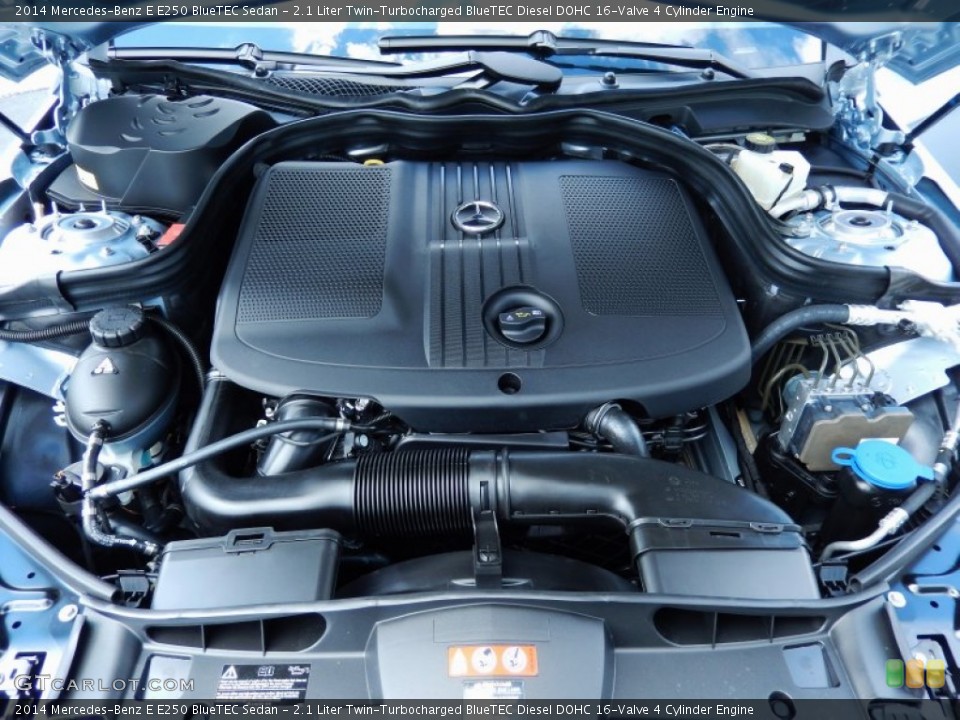 2.1 Liter Twin-Turbocharged BlueTEC Diesel DOHC 16-Valve 4 Cylinder Engine for the 2014 Mercedes-Benz E #86023295
