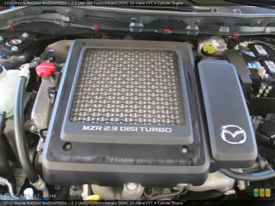 2.3 Liter DISI Turbocharged DOHC 16-Valve VVT 4 Cylinder Engine for the 2012 Mazda MAZDA3 #86074011