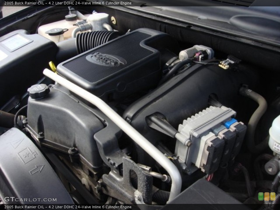 4.2 Liter DOHC 24-Valve Inline 6 Cylinder 2005 Buick Rainier Engine