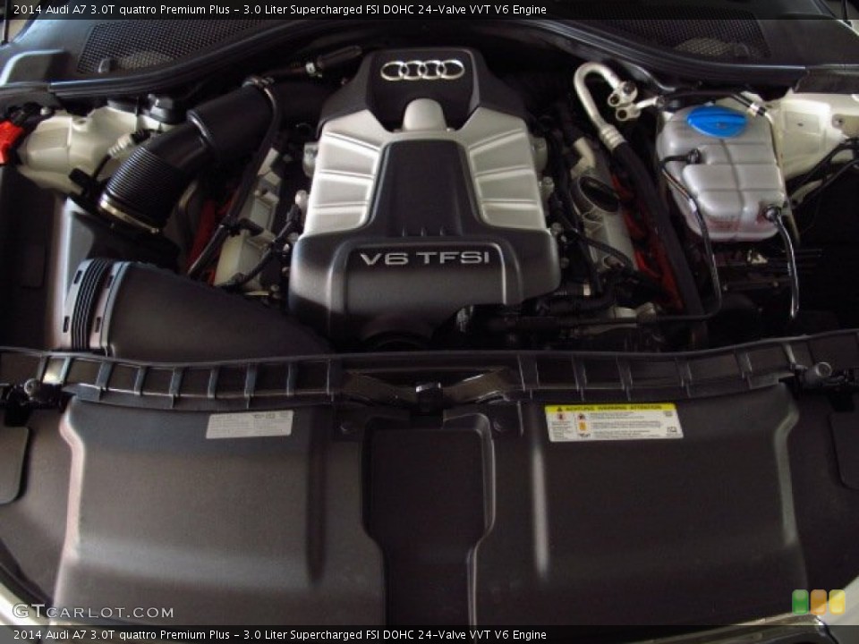 3.0 Liter Supercharged FSI DOHC 24-Valve VVT V6 Engine for the 2014 Audi A7 #86104651