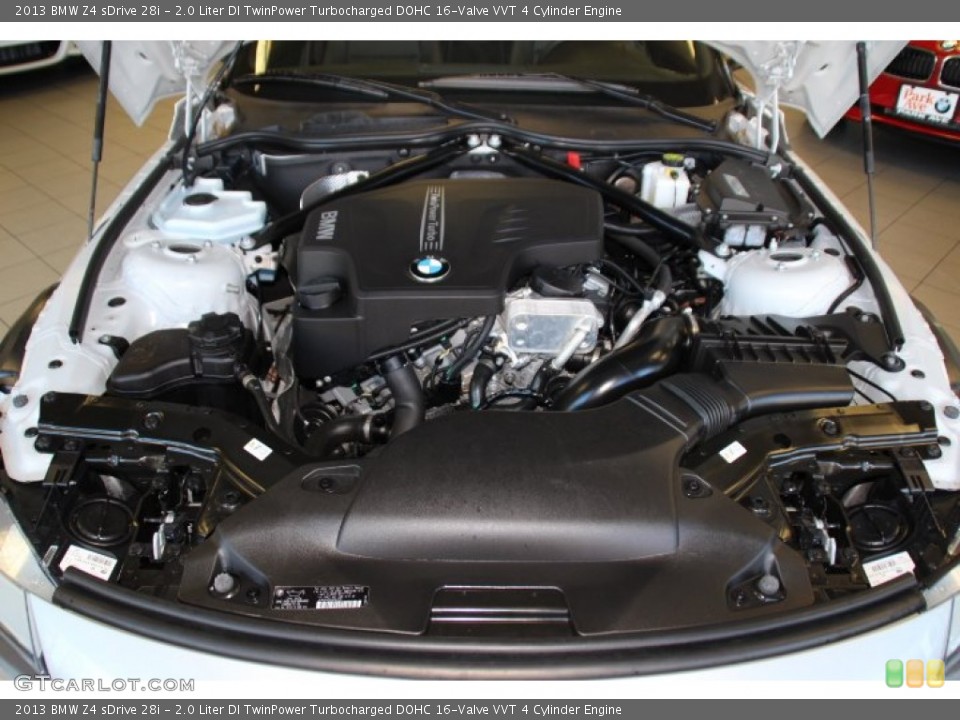 2.0 Liter DI TwinPower Turbocharged DOHC 16-Valve VVT 4 Cylinder 2013 BMW Z4 Engine