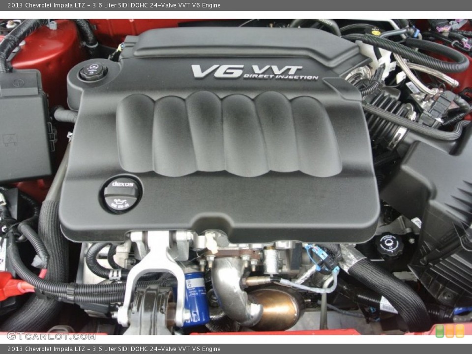 3.6 Liter SIDI DOHC 24-Valve VVT V6 Engine for the 2013 Chevrolet Impala #86123511