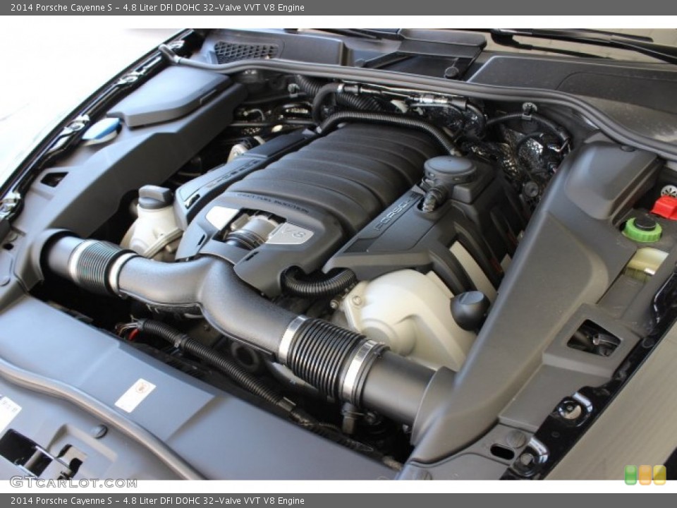 4.8 Liter DFI DOHC 32-Valve VVT V8 Engine for the 2014 Porsche Cayenne #86127447