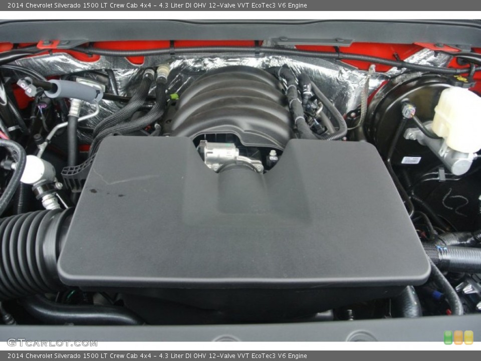4.3 Liter DI OHV 12-Valve VVT EcoTec3 V6 2014 Chevrolet Silverado 1500 Engine