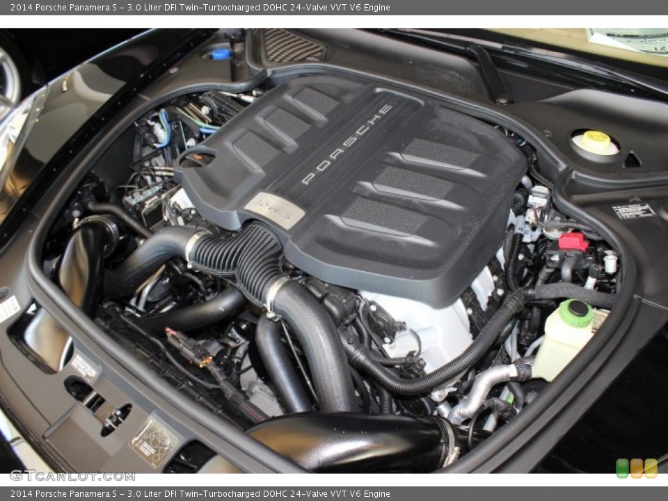 3.0 Liter DFI Twin-Turbocharged DOHC 24-Valve VVT V6 Engine for the 2014 Porsche Panamera #86129241