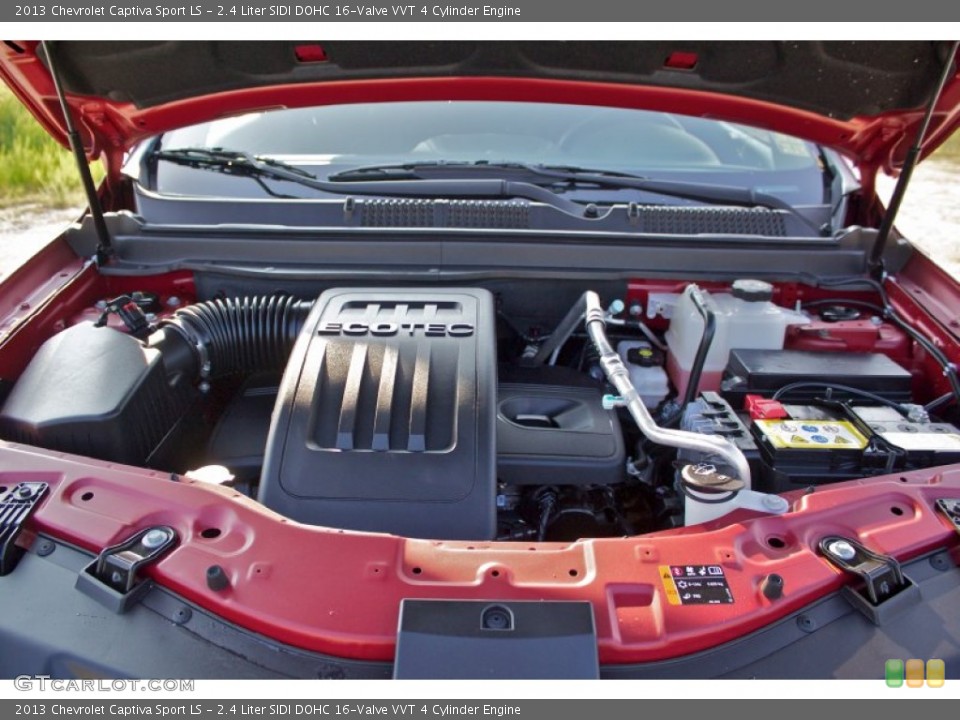 2.4 Liter SIDI DOHC 16-Valve VVT 4 Cylinder Engine for the 2013 Chevrolet Captiva Sport #86138064