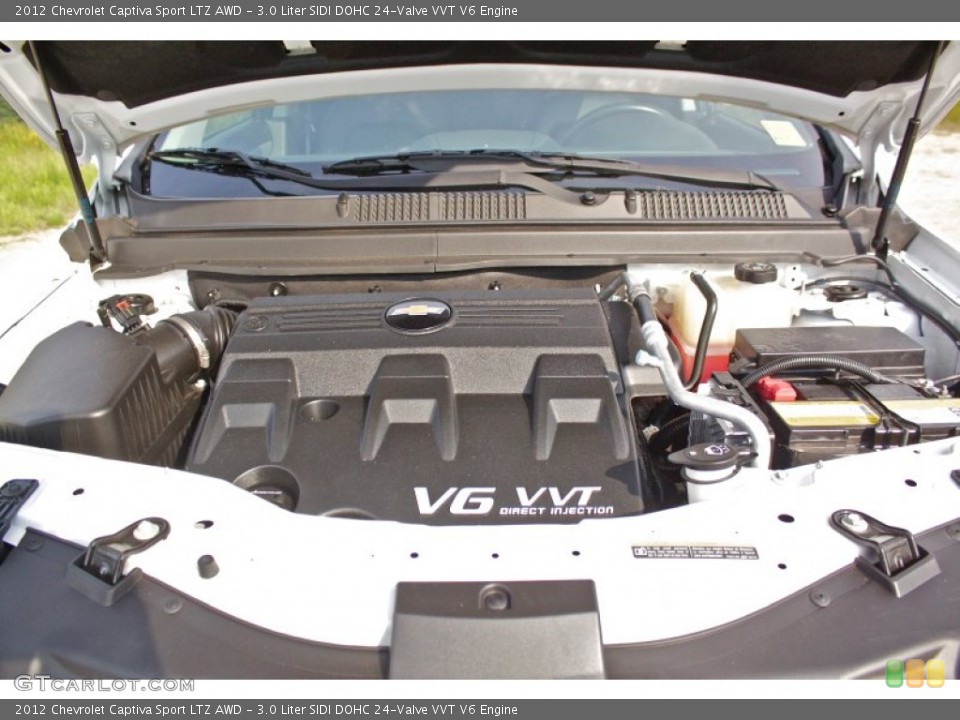 3.0 Liter SIDI DOHC 24-Valve VVT V6 Engine for the 2012 Chevrolet Captiva Sport #86138436