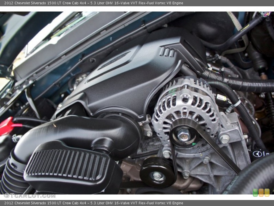 5.3 Liter OHV 16-Valve VVT Flex-Fuel Vortec V8 Engine for the 2012 Chevrolet Silverado 1500 #86138934