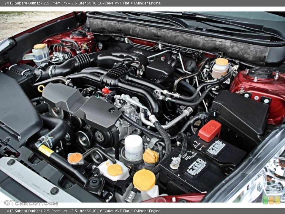2.5 Liter SOHC 16-Valve VVT Flat 4 Cylinder Engine for the 2013 Subaru Outback #86140128