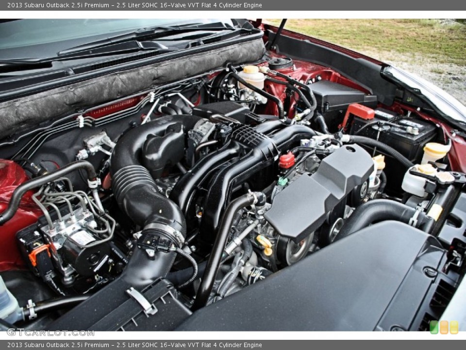 2.5 Liter SOHC 16-Valve VVT Flat 4 Cylinder Engine for the 2013 Subaru Outback #86140152