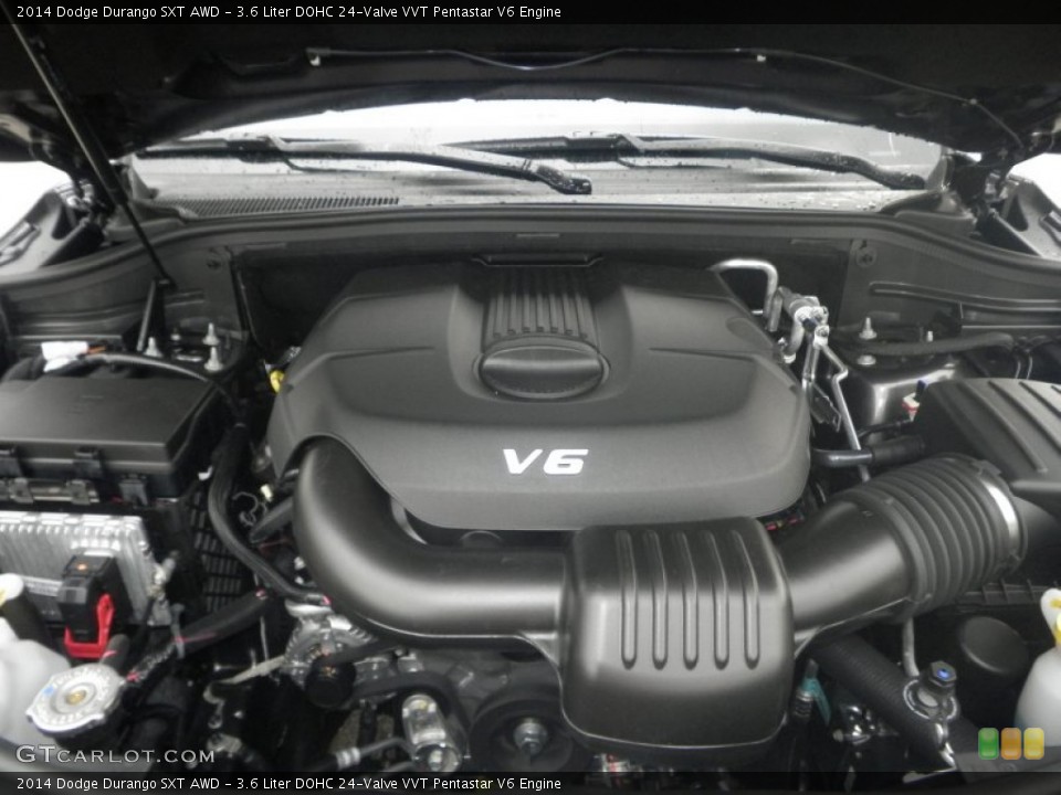 3.6 Liter DOHC 24-Valve VVT Pentastar V6 Engine for the 2014 Dodge Durango #86141091