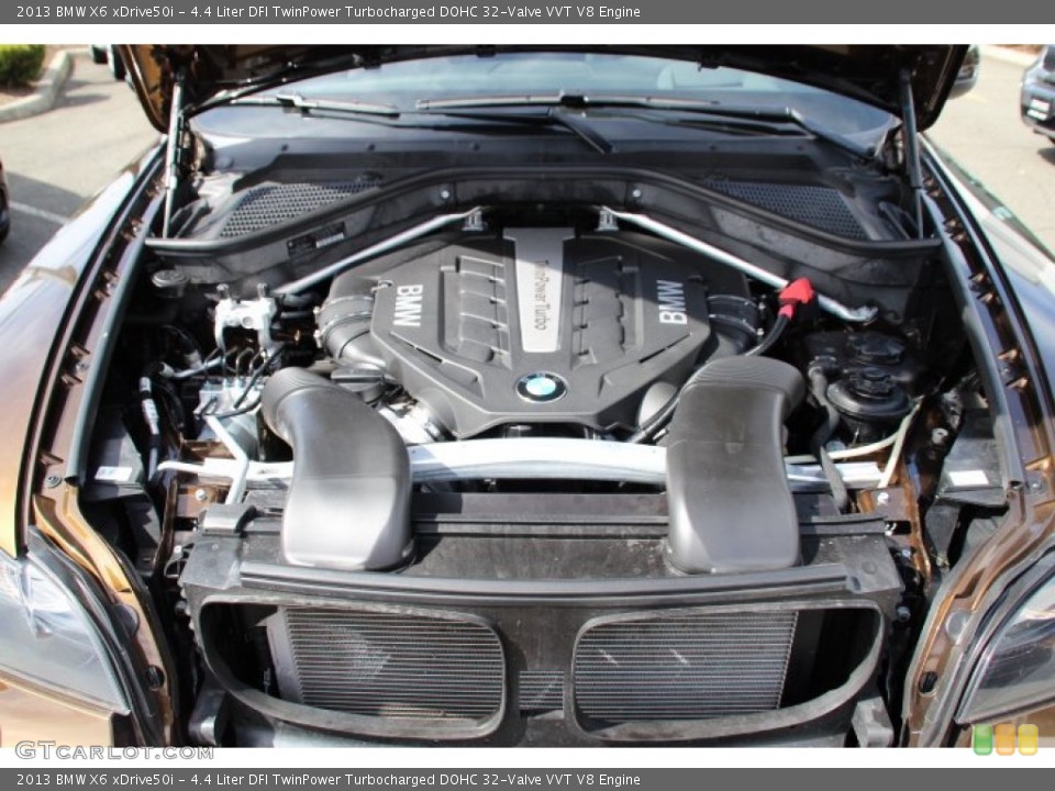 4.4 Liter DFI TwinPower Turbocharged DOHC 32-Valve VVT V8 Engine for the 2013 BMW X6 #86143317