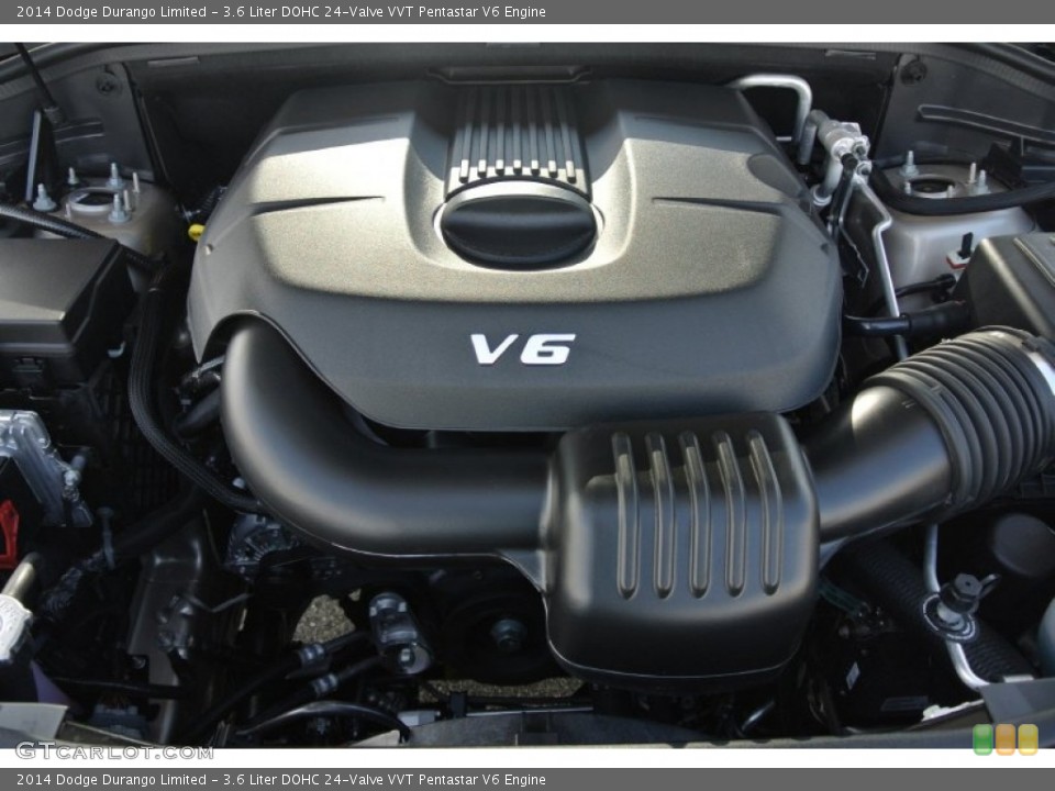 3.6 Liter DOHC 24-Valve VVT Pentastar V6 Engine for the 2014 Dodge Durango #86166650