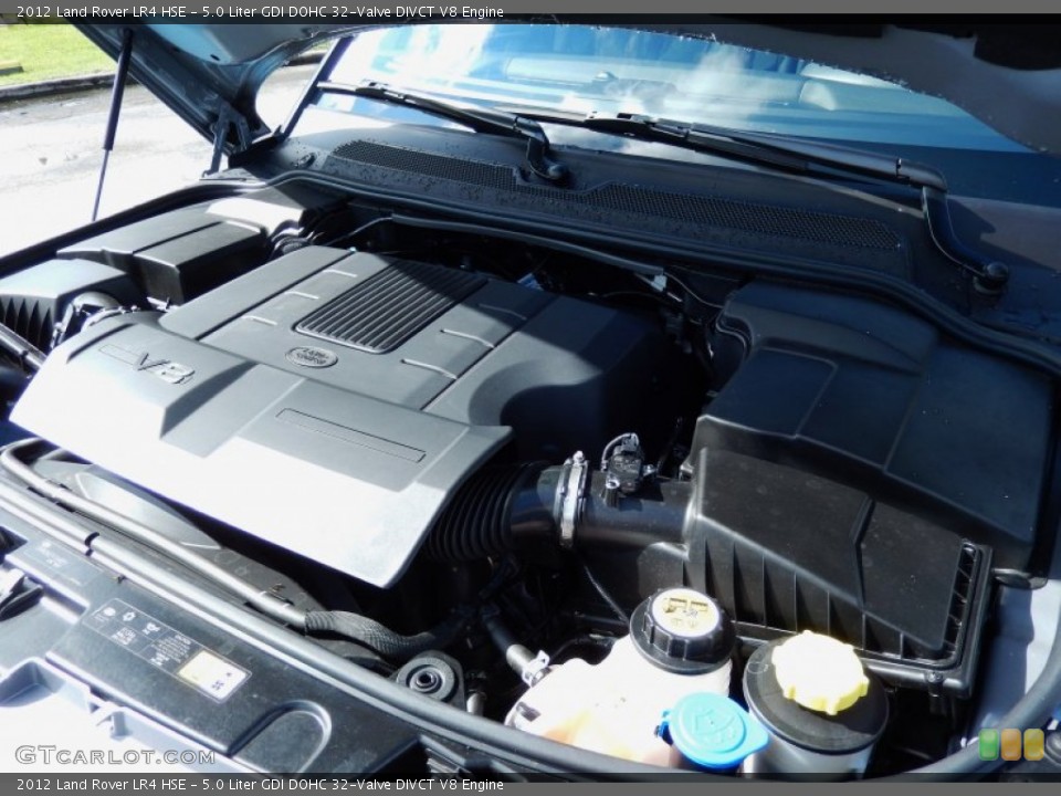 5.0 Liter GDI DOHC 32-Valve DIVCT V8 Engine for the 2012 Land Rover LR4 #86190683